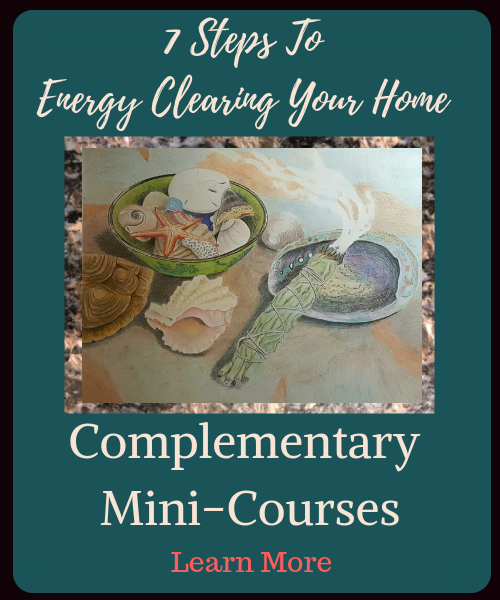 Take time to use Spiritual Spa Enhancements for Your Home. Our complementary mini course, 7 Steps to Energy Clearing Your Home guides you through the basic steps of creating your own ceremony to bring calmness into your home.